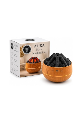 Aura Şömine Hava Nemlendirici Buhar Makine - Koku Giderici 8778 5468