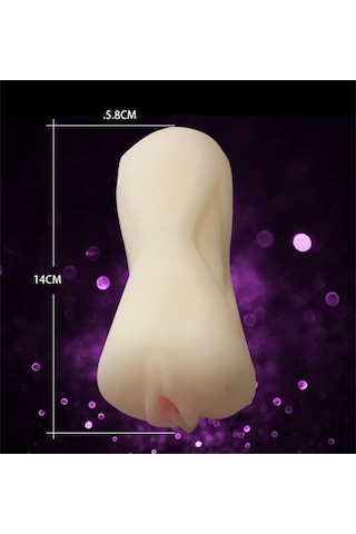 Zaga Oyun 3 Boyutlu Suni Vajina Mastürbatör - Yezı