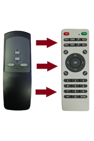 Speeduf Minton Hts-8110 Hts-8200 Ses Sistemi Kumandası