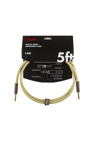 Fender Deluxe Series Instrument Cable Tweed - 1.5 Metre Enstrüman