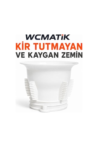 Wcmatik Alaturka Tuvalet Koku Önleyici Kapak Kir Tutmayan Özel Kapak Klozet Ve Alaturka Wc Gider Kapağı Sıçrama Önleyici Beyaz Diğer