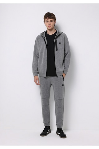 Colins Regular Fit Orta Bel Düz Erkek Antrasit Eşofman Altı Cl1075654 Q1.v1 Anm Antra Melanj