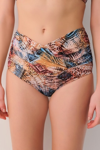 Suwen Freya Yüksek Bel V Kesim Bikini Alt Sb25210984984 Etnik Desenli