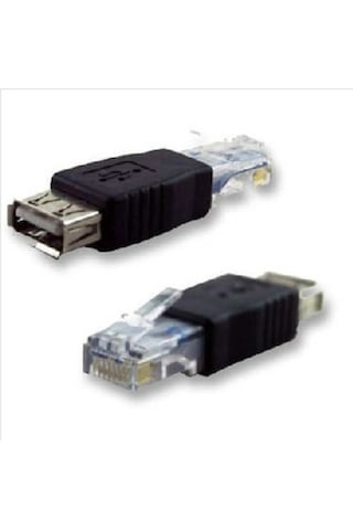 Usb Dişi To Ethernet Rj45 Dönüştürücü Adaptör Usb Dişi To Ethernet Rj45 Dönüştürücü Adaptör