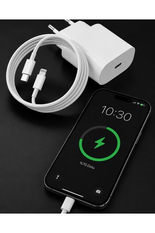 İphone 14 13 12 11 8 Plus 7 Uyumlu 20w Pd Hızlı Şarj Seti 78705956