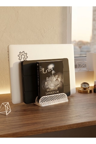 3'ü 1 Arada Laptop Tablet Kitap Standı Çok Amaçlı Katlanır Ergonomik Stand