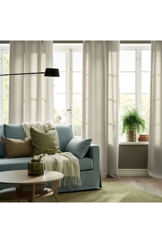 Ikea Gınstmott Fon Perde 145x300 Cm Açık Bej