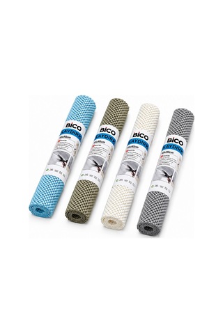 İbico İ13-001 Halı Kaydırmaz Mat Ve Raf Örtüsü 45x90cm Mix Renkli - 12'li Paket Diğer