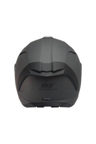 Mts Full Face Double Güneş Vizörlü Ece 22.06R Motosiklet Kaskı - Mat Gri