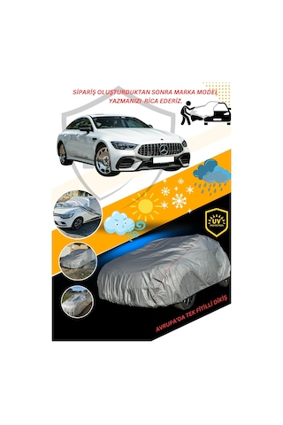 Carguard Tüm Sedan Araçlar İle Uyumlu İle Uyumlu Lüks Araba Brandası Miflonlu Branda Oto Çadır Örtü