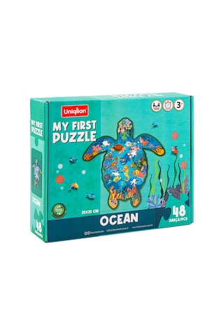 Ahşap Puzzle Su Altı Ocean