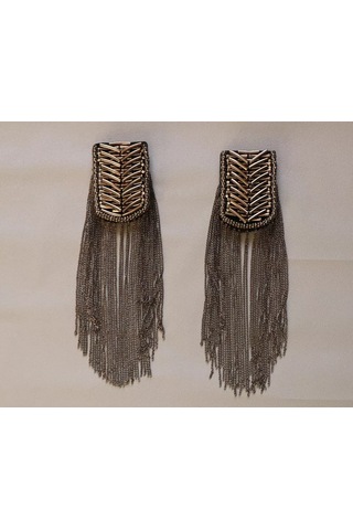 Sweet Night Omuz Askıları 2'li, Zincirli Broşlar 226185248 Siyah