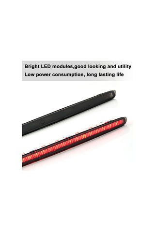 Singree Mercedes W203 2001-2007 İçin Yüksek Konumlu Arka Fren Lambası - Siyah Veya Kırmızı Seçenekli