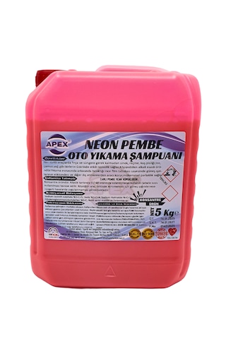 Pembe Renkli Oto Yıkama Köpüğü, 5 Kg Pembe Köpük Oto Yıkama