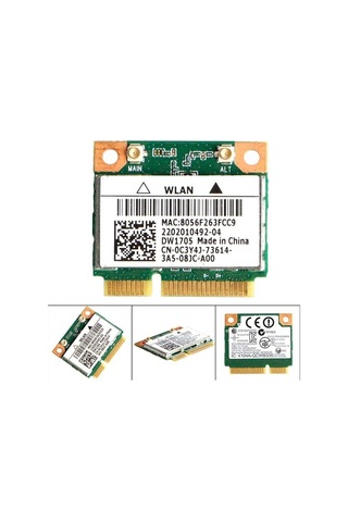 Dell Uyumlu Inspiron 3043 3847 3646 5749 3135 Notebook Wireless