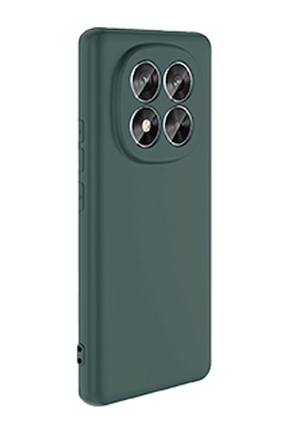 Newface - 292 - Xiaomi Redmi Note 14 Pro 5g Kılıf Nano İçi Kadife Silikon - - Csmo-tex - Koyu Yeşil