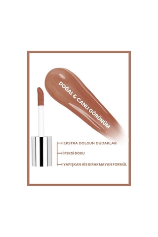 Barry M That's Swell Peptide Plumping Lip Oil Dolgunlaştırıcı Dudak Ruju Lip Gloss Nude Nektar Ten Rengi