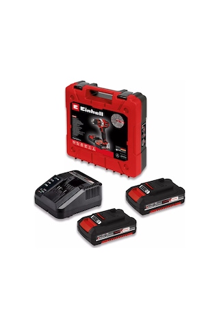 Einhell Akülü Vidalama TE-CD 18/40-1 Li Set 4514228, PXC, 40 Nm, 13 mm mandren, 2 vites, 2x 2,0 Ah akü + şarj dahil