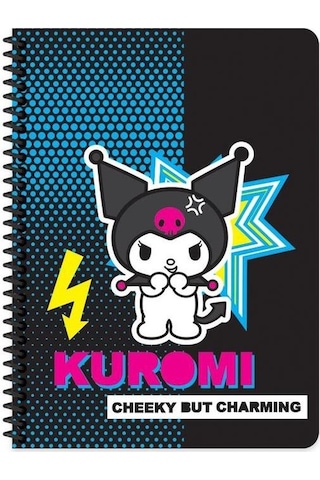 Keskin Color Kuromi 80 Yaprak Karton Kapak Defter 2 Li Set 2