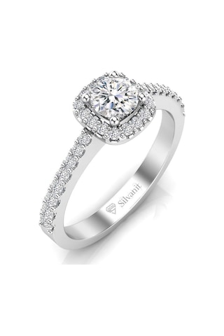 0,65 Karat G Renk Uluslararası Sertifikalı Pırlanta Tektaş Yüzük