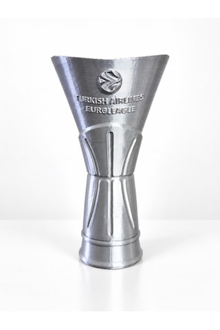 Euroleague Kupası Maketi Basketbol Şampiyonluk Kupası Dekoratif Ödül 20cm