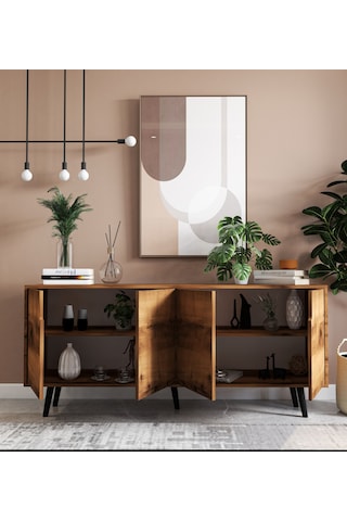 Latina Modern Konsol 180 Cm Ceviz