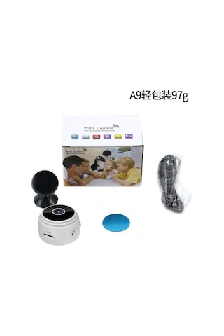 Teltree Beyaz Kutu Paketli Ev Güvenliği Kamera: A9 Kablosuz Hd 1080p İzleme Kamerası - Kompakt Ve Kolay Kullanım