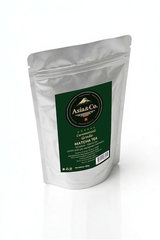 Asia&co Ceremonial Grade Matcha 100g %100 Saf Japon Matcha