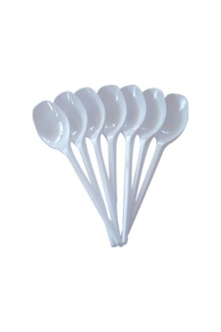 Plastik Kaşık 20 Adet 16cm Tekrar Kullanılabilir Parti,düğün Yeme