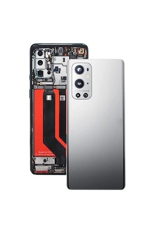 Maiyame Oneplus 9 Pro İçin Tam Uyumlu Pil Arka Kapak Gümüş - Kamera Lensli, Hasarlı Kapakları Değiştirin, Fonksiyonel Ve Kontrol Edilmiş Gümüş