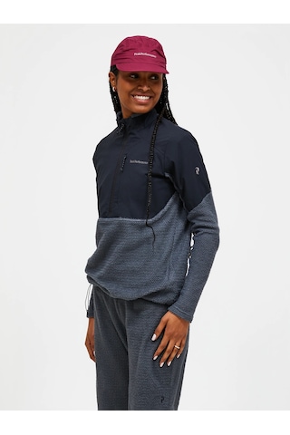 Peak Performance W Freelight Alpha Half Zip Frosty Haze Kdn İçlik G80441020-30694 Siyah