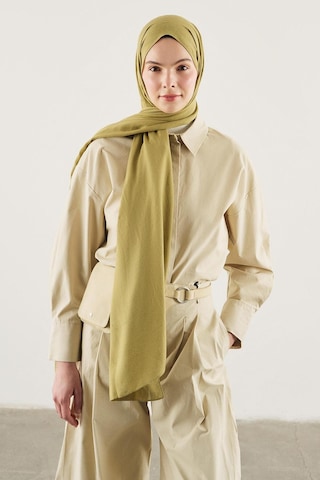 Defacto Fresh Scarfs X Defacto Premium Zümrüt Keten I1758ax26smgn2 Yeşil-gn2