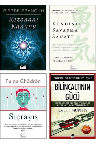Rezonans Kanunu Pierre Franckh Kendinle Savaşma Sanatı Sıçrayış Pema Chödrön Bilinçaltının Gücü