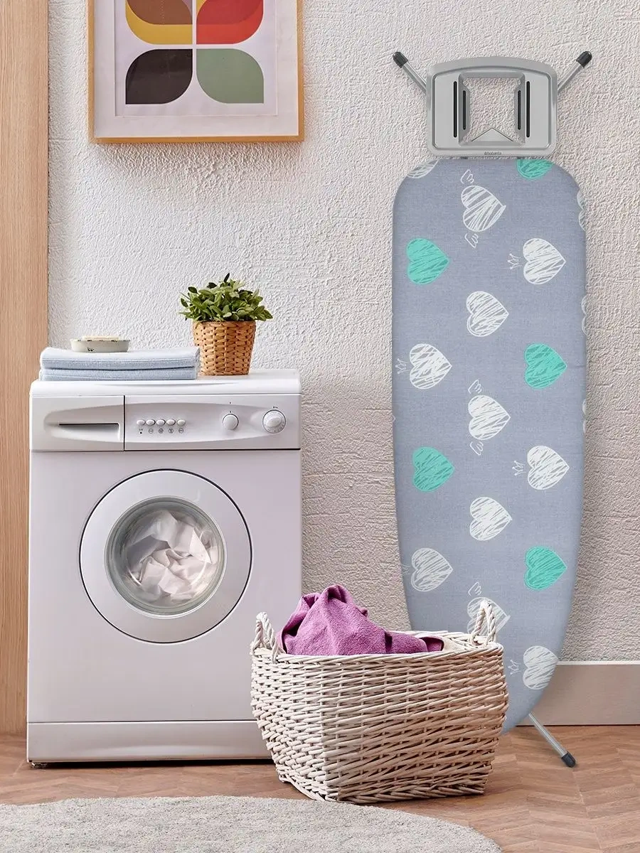 Domino. Üniversal Dikişli Astarlı Ütü Masası Kılıfı 122823630 Turkuaz