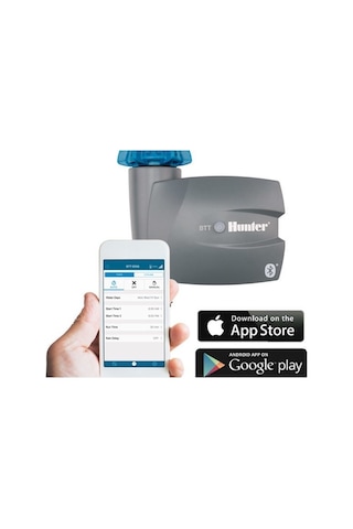 Hunter Btt-101 Musluk Tipi Kontrol Ünitesi 1 İstasyonlu Bluetooth Pilli Zamanlayıcı Mobil Uyumlu