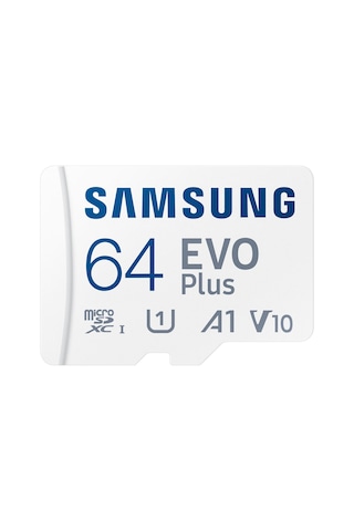 Samsung 64Gb Evo Plus Uhs-I Microsdxc Hafıza Kartı