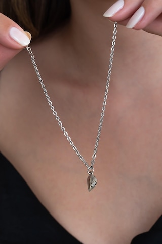 Siyah Beyaz Birleşen Kalpli Sevgili Bilekliği 1 Çift Bbb14 Çok Renkli