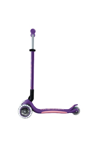 Globber Elite Deluxe Işıklı Scooter - Koyu Mor Mor