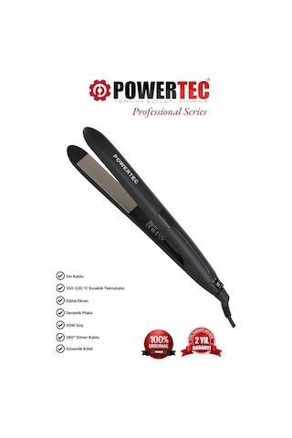 Powertec TR-2800 Profesyonel Saç Düzleştirici