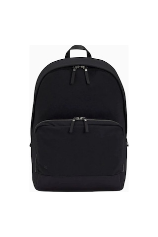 Lojel Semo Backpack Deri Detaylı 18l Günlük Ve Iş Sırt Çantası Siyah