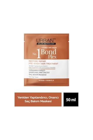 No.1 Bond Plex Restore Repair Yıpranma Karşıtı Duş Öncesi Saç Bakım Maskesi-2x50 Ml-vegan