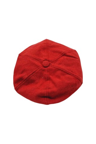 Uniquetrenders Kadın Arkadan Lastikli Kışlık Baretta Şapka Kırmızı