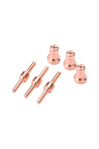 HallowPt31 Plazma Torç Uçları Elektrot Memesi 65 Adet Plazma