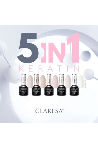 Claresa Keratin 5in1 Base Coat Şeffaf 05 - 5g