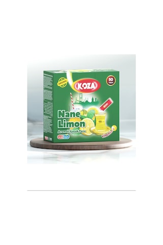 Koza Tek İçimlik Nane Limon Aromalı Toz İçecek 50'li Mudanis Diğer