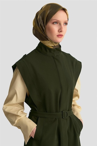 Armine Apoletli Yelekli Takım 25k6127 Haki Haki