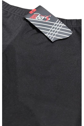 Fuba Kadın Siyah Kısa Tayt SiYAH