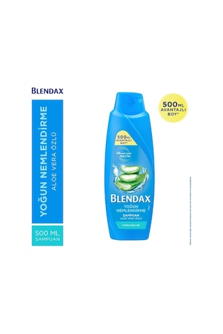 Blendax Yoğun Nemlendirme Aloe Vera Şampuan 500 Ml