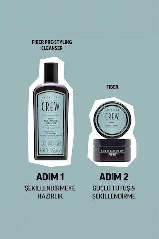 Crew Fıber Shampoo 250ml & Fıber 50g Diğer