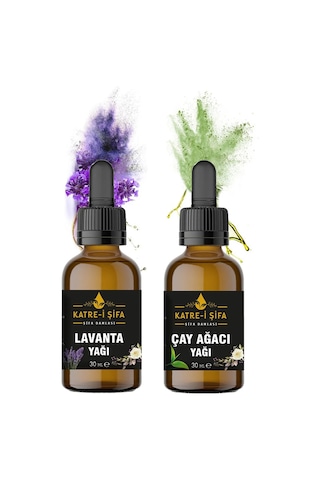 Katre-i Şifa Çay Ağacı Yağı + Lavanta Yağı 2 x 30 ML